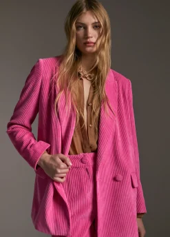 Americana oversize de pana