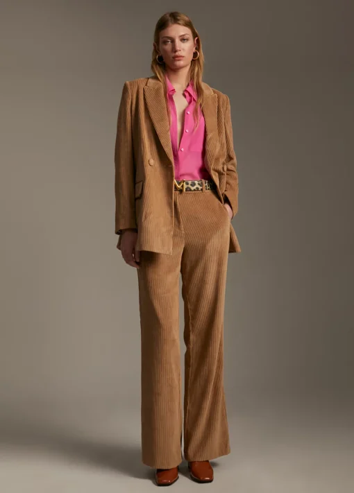 Americana oversize de pana