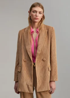 Americana oversize de pana