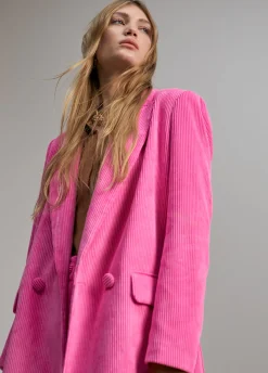 Americana oversize de pana