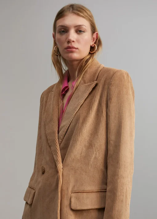 Americana oversize de pana