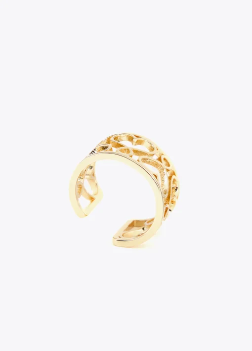 Anillo corazones infinitos maxi