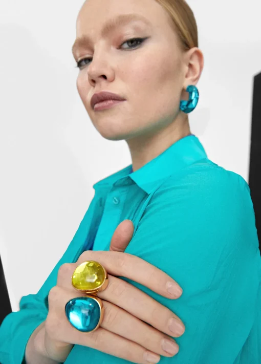 Anillo cristal