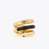 Anillo serpiente con cristales