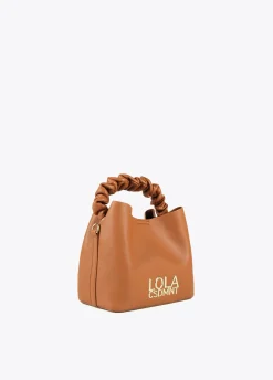 Bandolera con asa fruncida