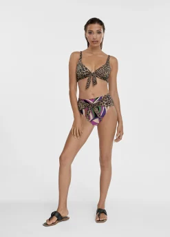 Bikini animal print y pasley