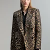 Blazer animal print