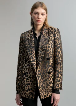 Blazer animal print