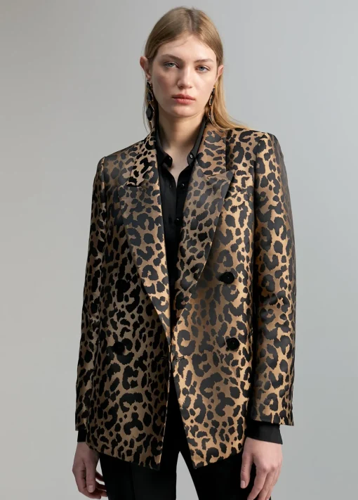 Blazer animal print
