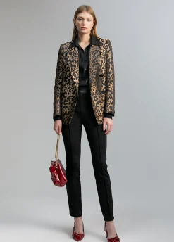 Blazer animal print