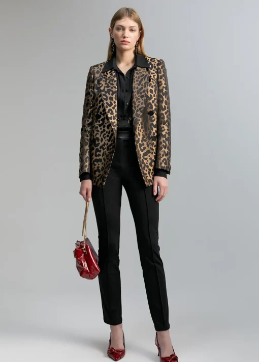 Blazer animal print