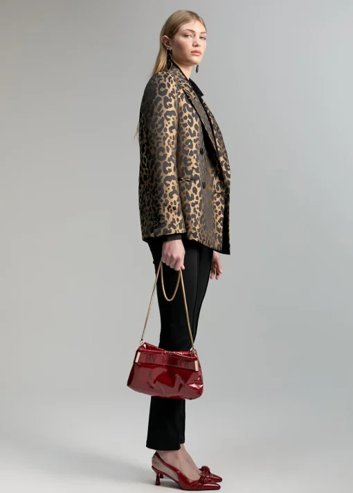 Blazer animal print