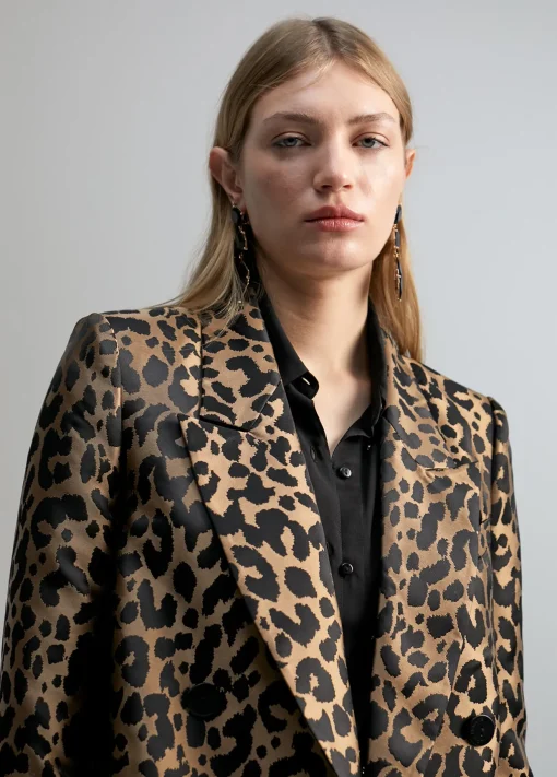 Blazer animal print