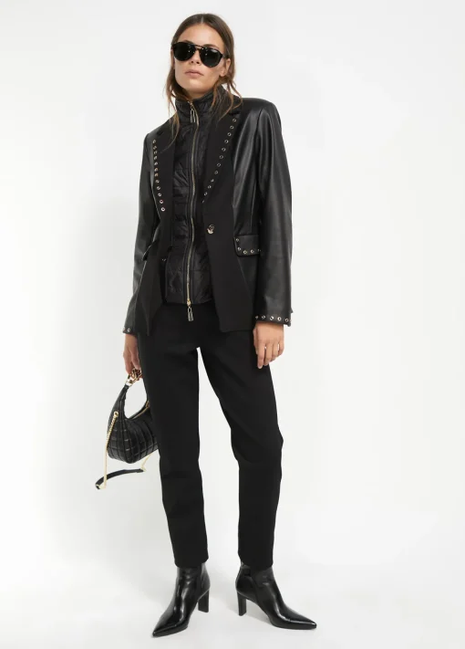 Blazer detalle eyelets