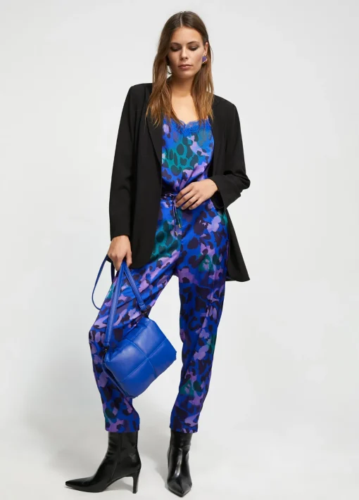 Blazer forro contraste