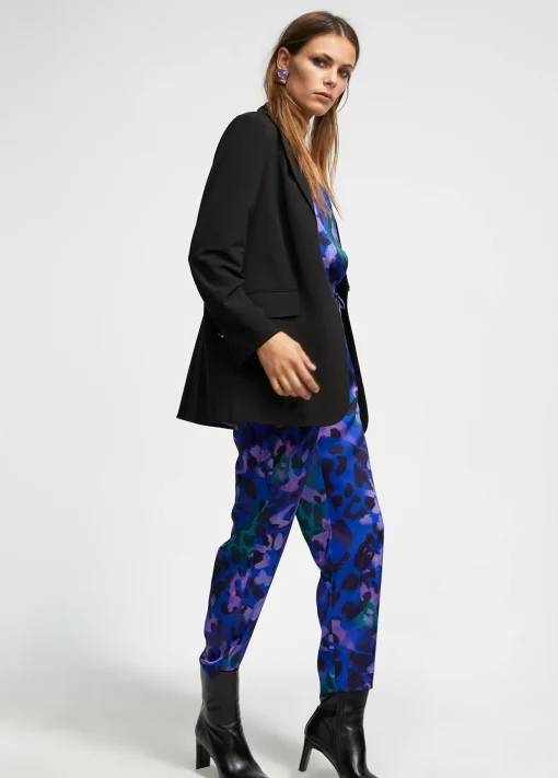 Blazer forro contraste