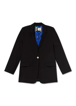 Blazer forro contraste