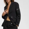 Blazer técnica cremalleras