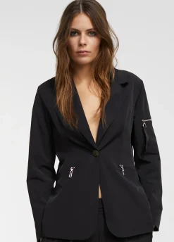 Blazer técnica cremalleras
