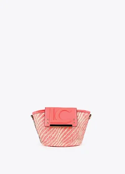 Bolsito bandolera tipo cesta