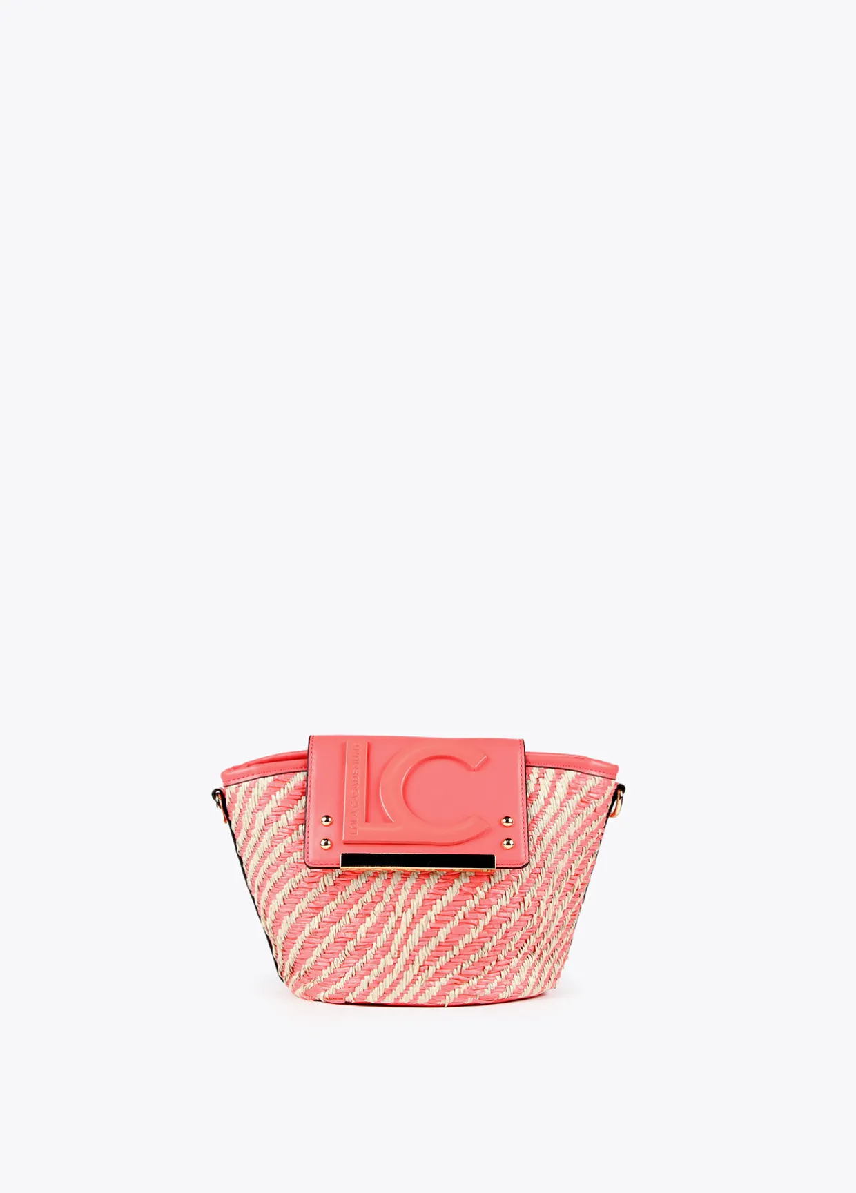 Bolsito bandolera tipo cesta