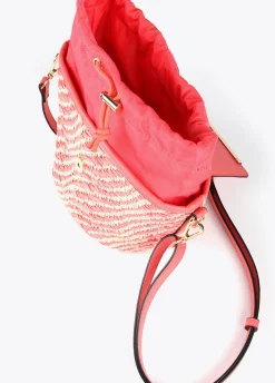 Bolsito bandolera tipo cesta