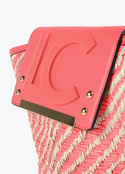 Bolsito bandolera tipo cesta