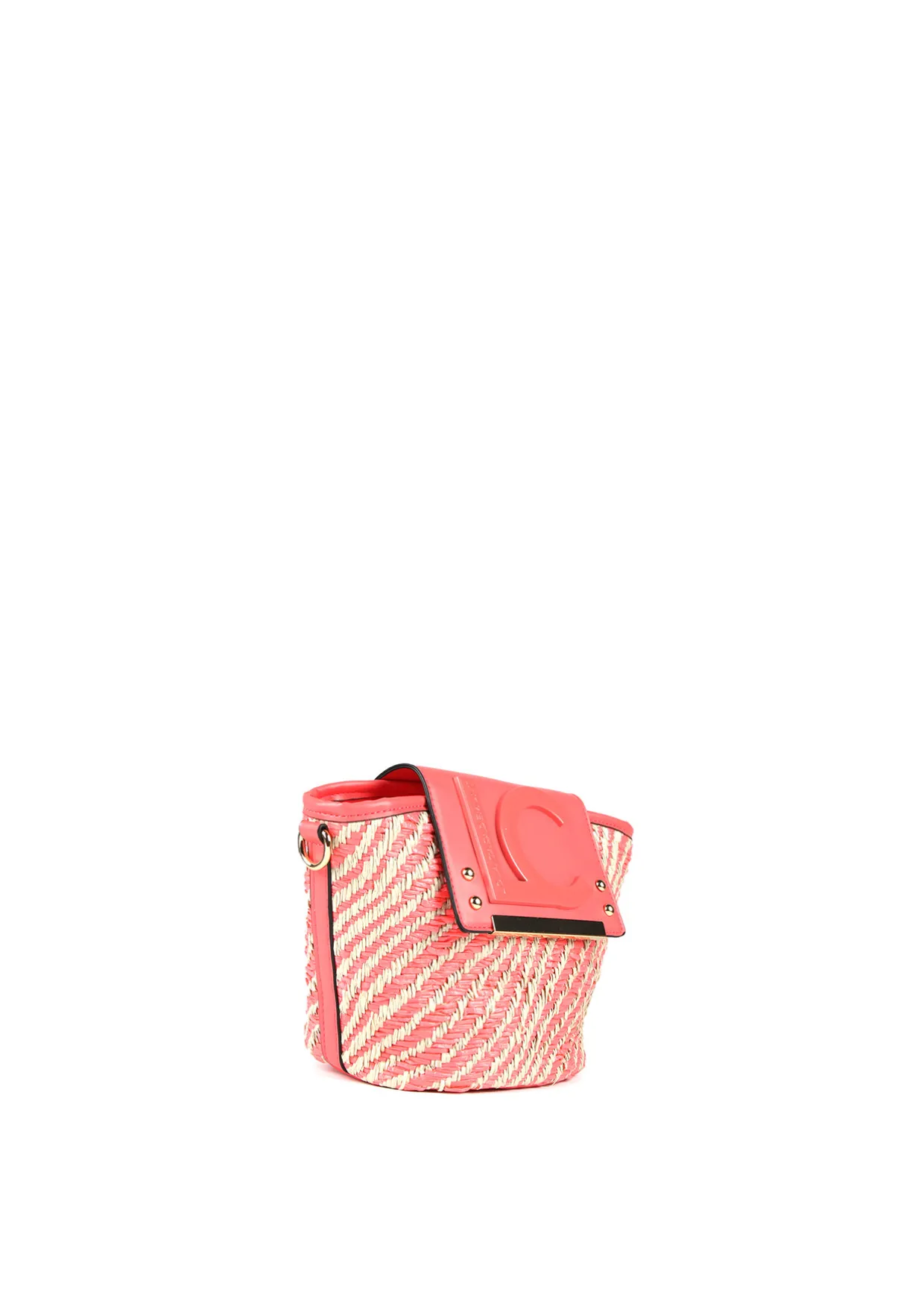 Bolsito bandolera tipo cesta