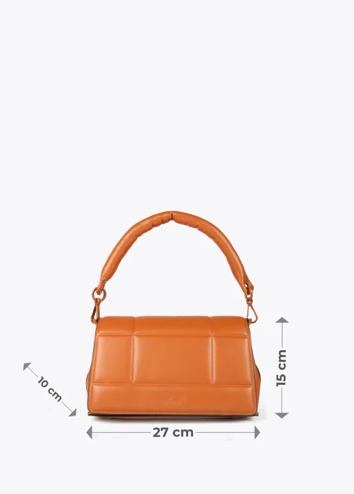 Bolso bandolera acolchada
