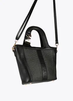 Bolso bandolera cesto