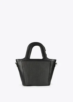 Bolso bandolera cesto