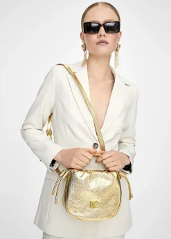 Bolso bandolera con logo