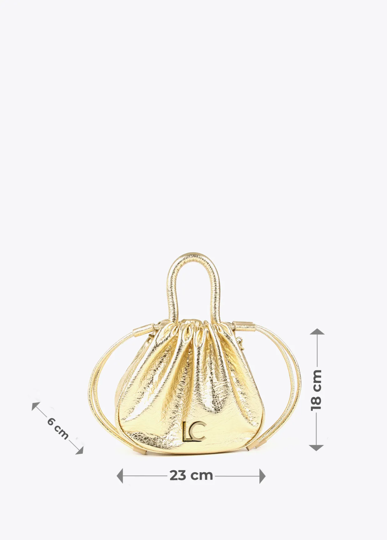 Bolso bandolera con logo