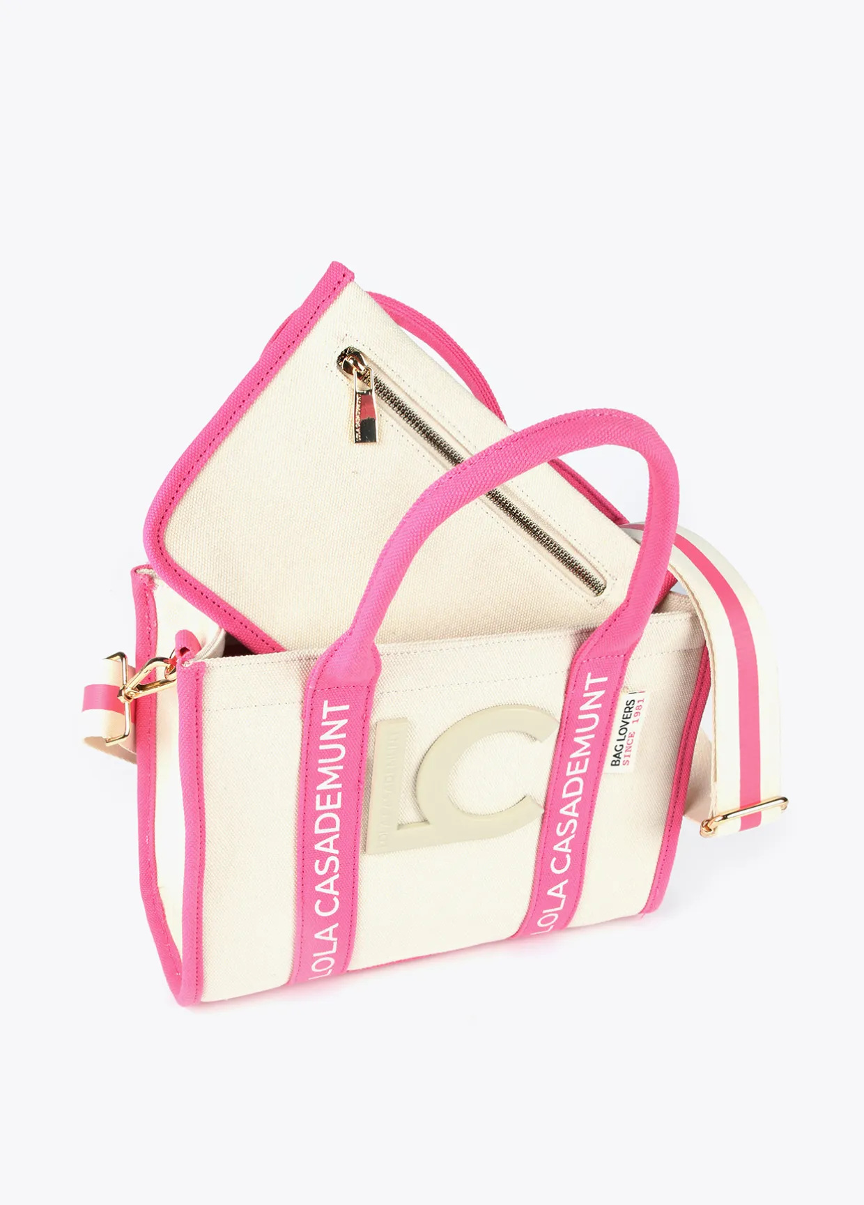 Bolso bandolera logotipado