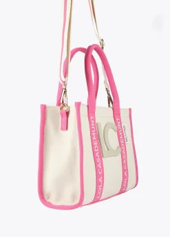 Bolso bandolera logotipado