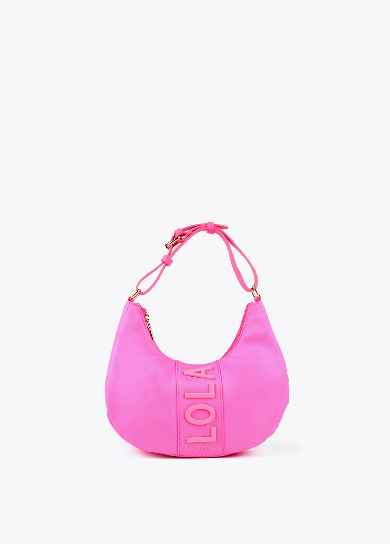Bolso media luna fluor