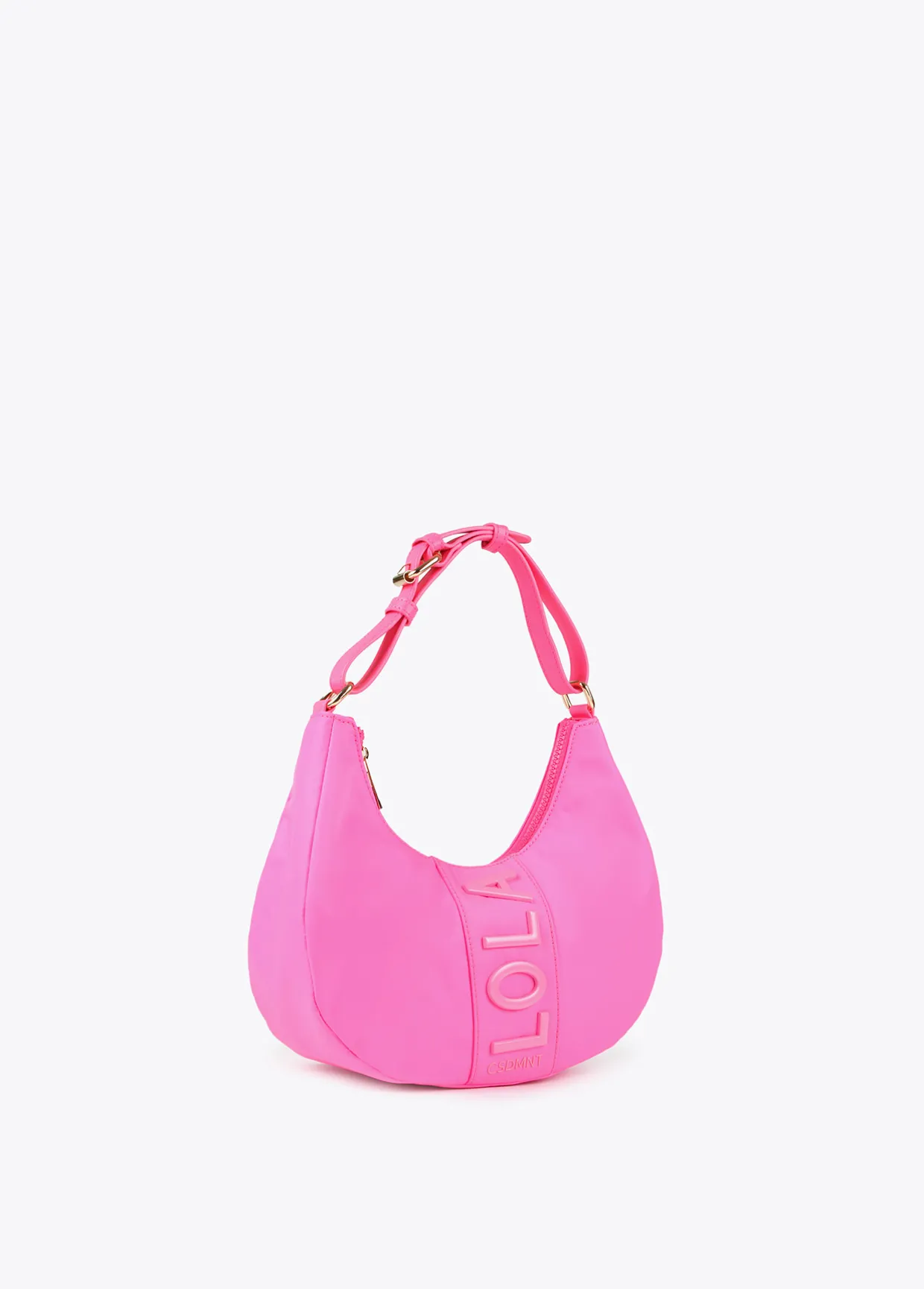 Bolso media luna fluor