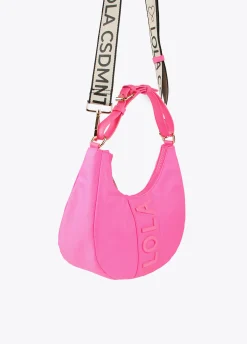 Bolso media luna fluor