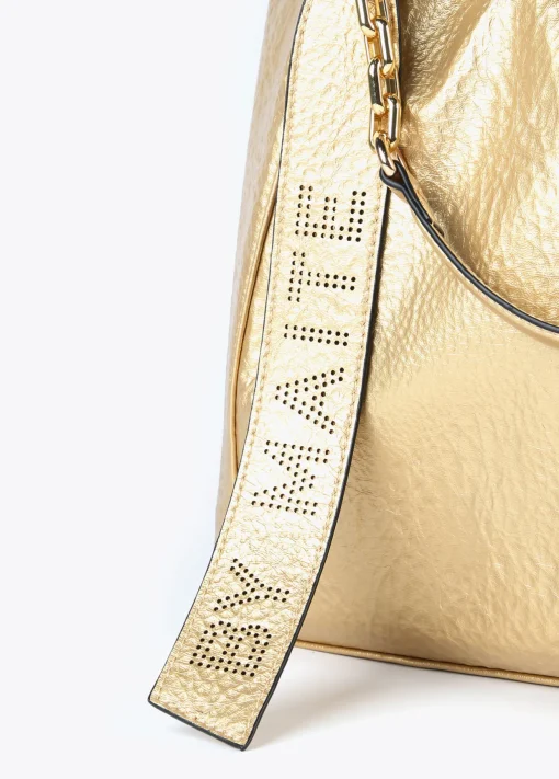 Bolso shopper brillante