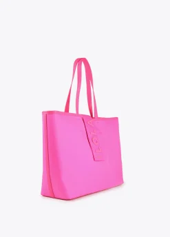 Bolso shopper nylon fluor