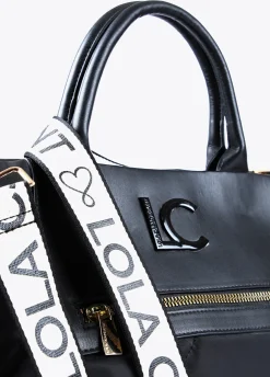 Bolso tipo shooper acolchado