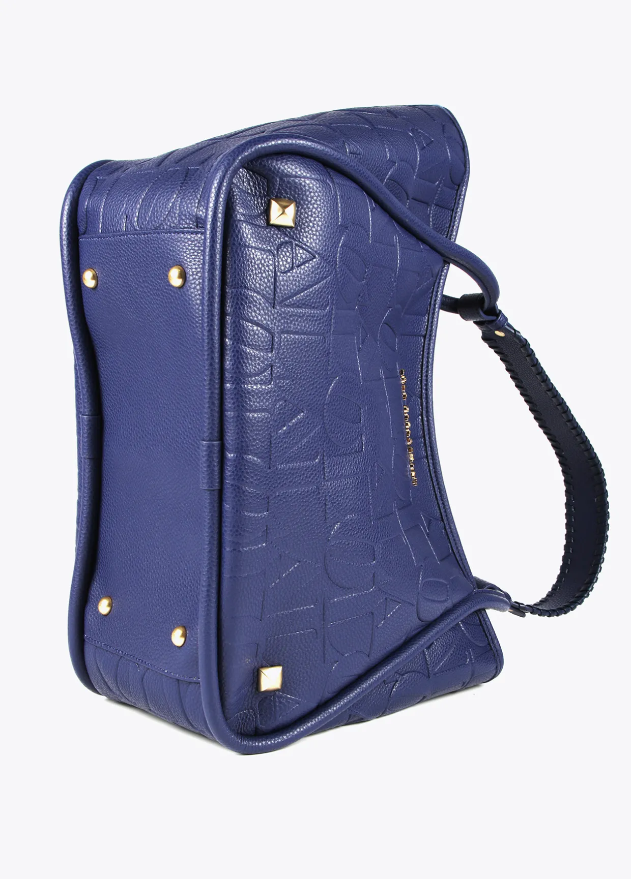 Bolso tipo shopper grabado