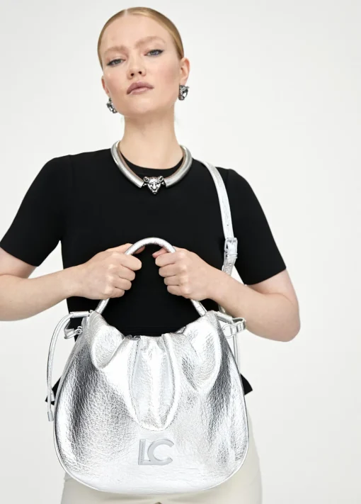 Bolso tipo shopper semicirular