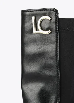 Botin media caña dos tejidos |  Calzado | Lola Casademunt