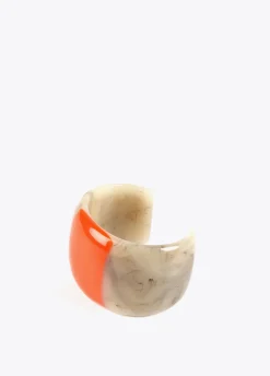 Brazalete rígido bicolor