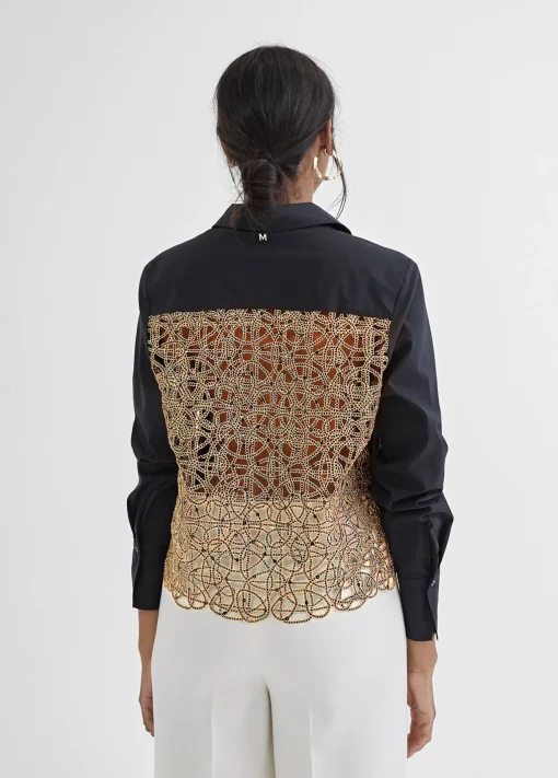 Camisa bordado fantasía