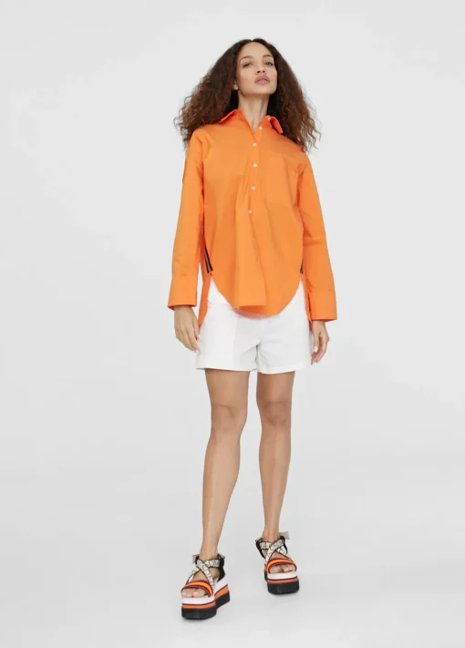 Camisa básica de algodón