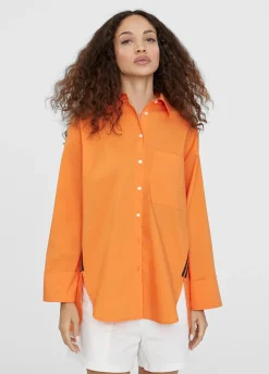 Camisa básica de algodón