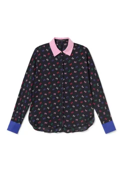 Camisa estampado monograma