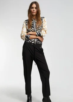 Camisa estampado zebra